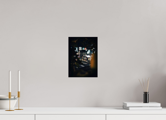 20 x 27,8 cm, Photo Print On Fuji Crystal DP II Shibuya Crossing through the palm