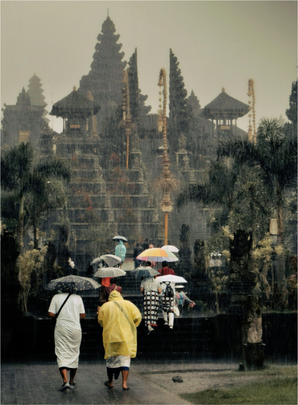 Main image Walking to ceremony