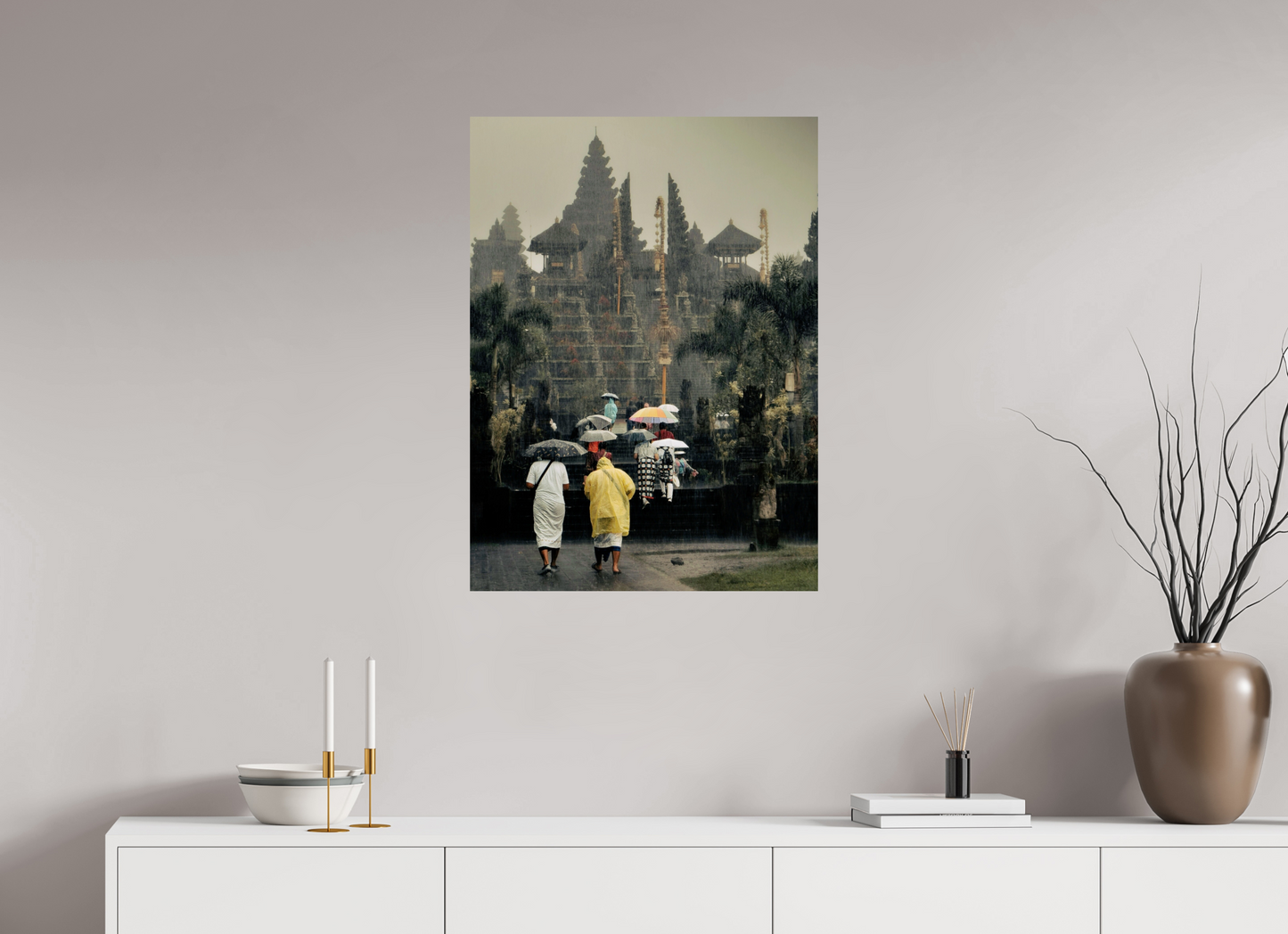 60 x 81,8 cm, Photo Print On Fuji Crystal DP II Walking to ceremony