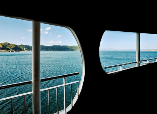 Main image A ferry view - two window perspective