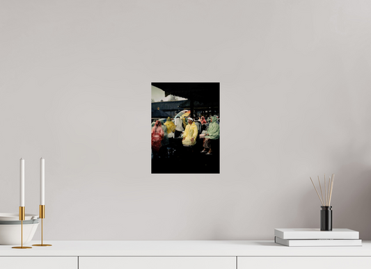 21 x 28 cm, Photo Print On Fuji Crystal DP II Sitting out the rain